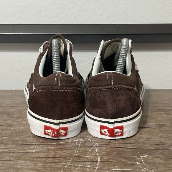 Vans Old Skool Men's Athletic Skate Shoes Sneakers Size 7 Brown - Picture 4 of 8